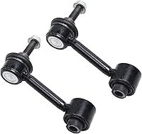Vista 961 de Detroit Axle - Kit de suspensión delantera de 10 piezas para Chevy Aveo Aveo5 Pontiac G3 Wave 2 Ready Struts Assembly 2 Enlaces de barra