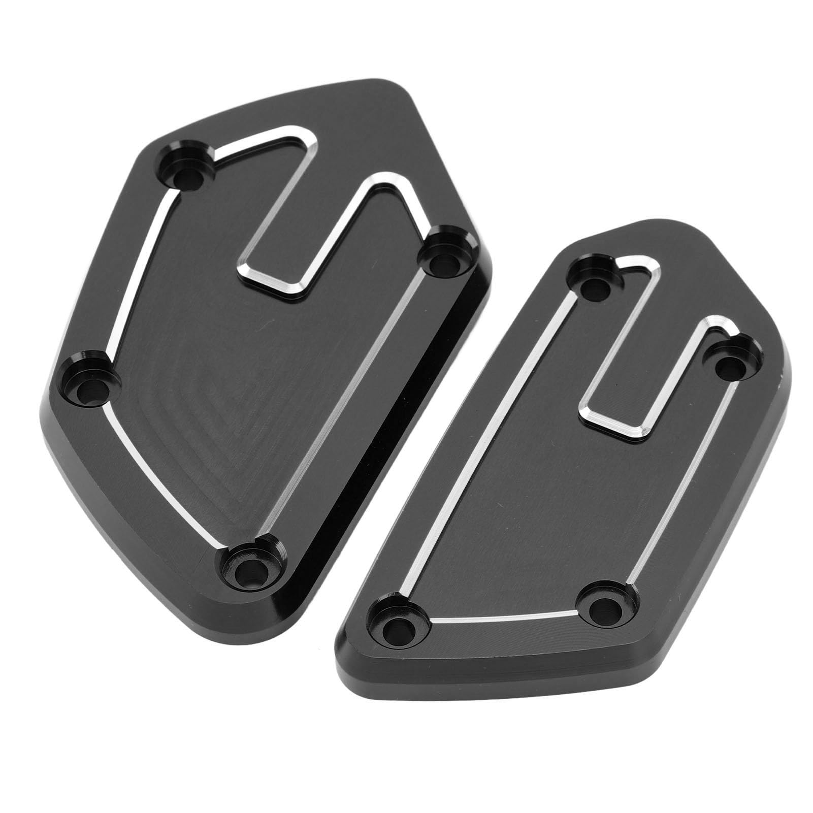 Aeun Tappo Liquido Freni Moto, Elegante e Facile da Installare Coperchio Pompa Olio Frizione Moto Protezione Anticollisione per R1200RS R1200GS R1250R (Black)