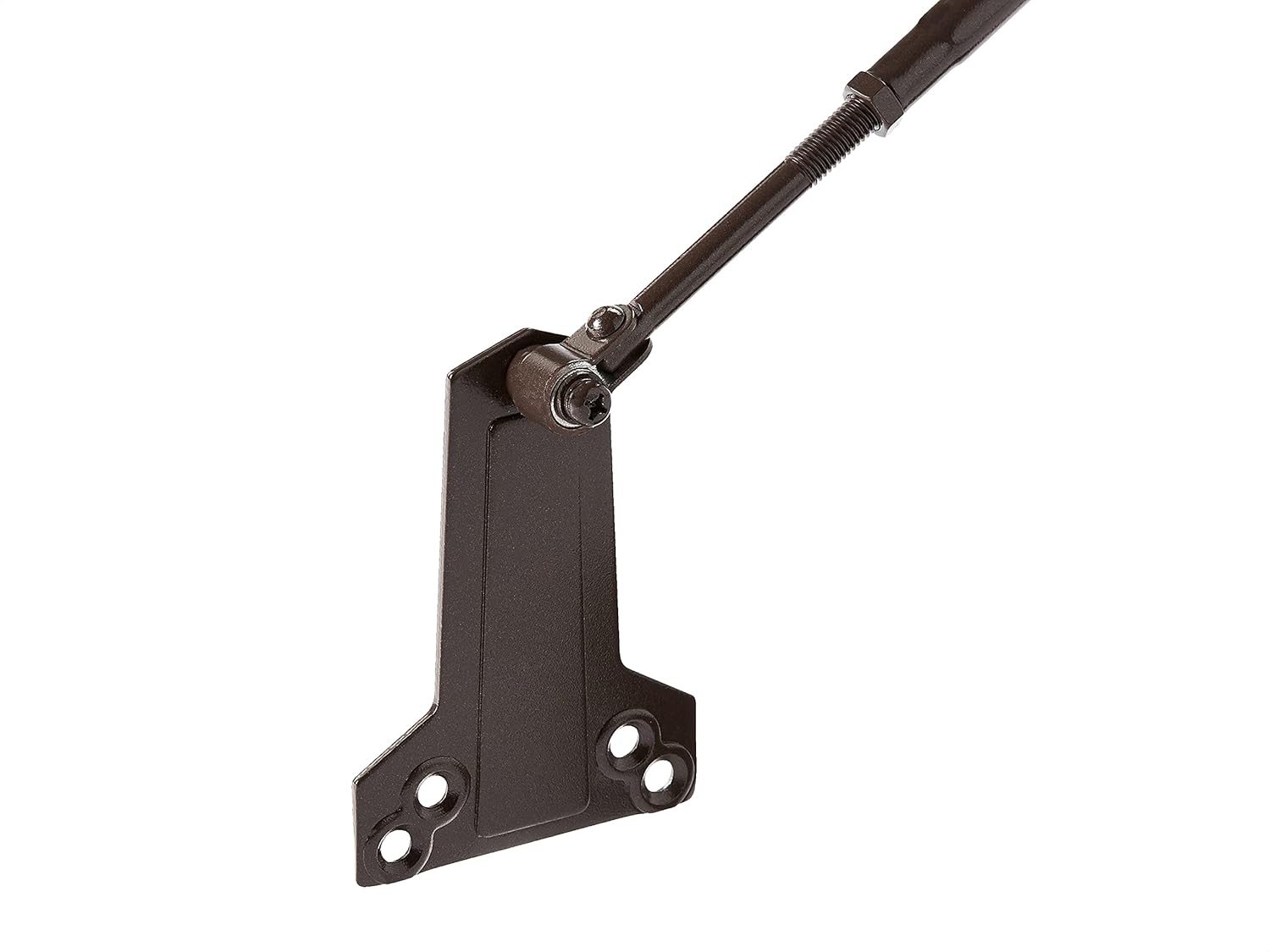 Best Cyber Monday 🔥 AmazonCommercial Door Closer, Standard arm with Adjustable Size 1-6,BC, PA Bracket,Plastic Cover, Dark Bronze, 2-Pack, UL Certified