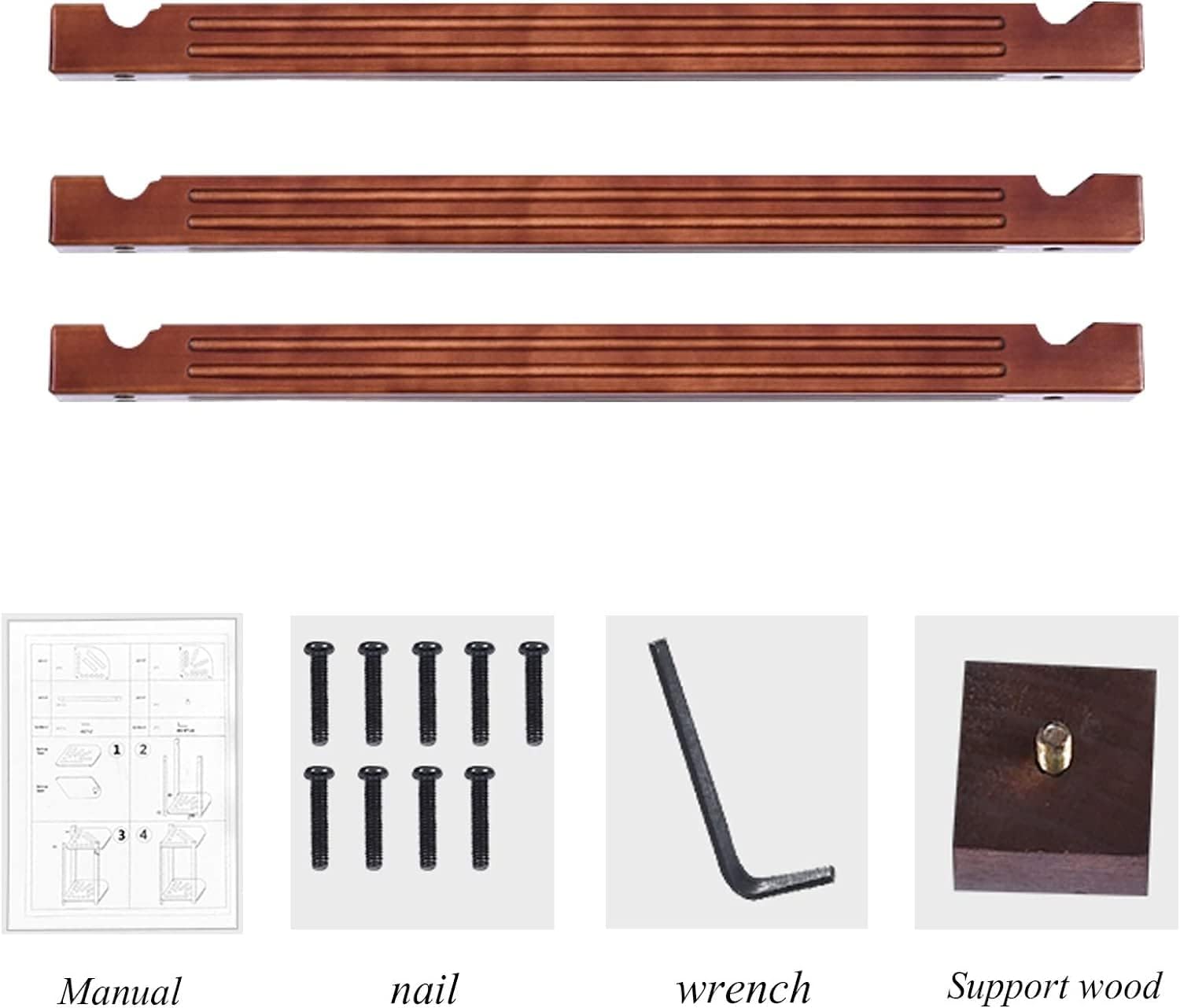 Pool Cue Stick Holder,Corner Floor Cue Rack,Billiard Stick Stand,Solid Pine,for Pool Bars,Clubs,Pool Cue Rack