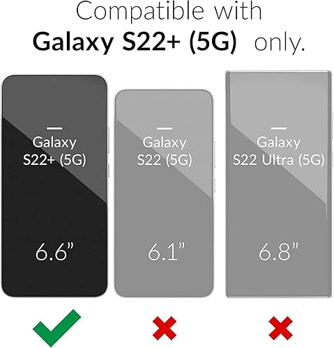 Miniatura 2 de oakxco Funda de silicona líquida para Samsung Galaxy S22 Plus, bonita funda delgada y delgada de goma suave de TPU para mujeres y niñas, protección