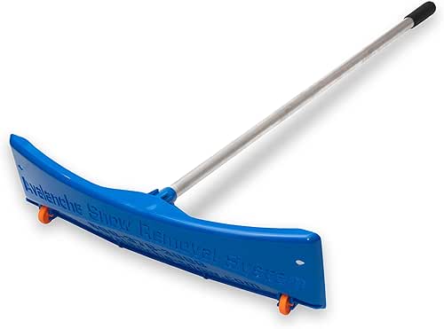 Avalanche! Snow Roof Rake Deluxe, Easy Snow Removal from Roof,