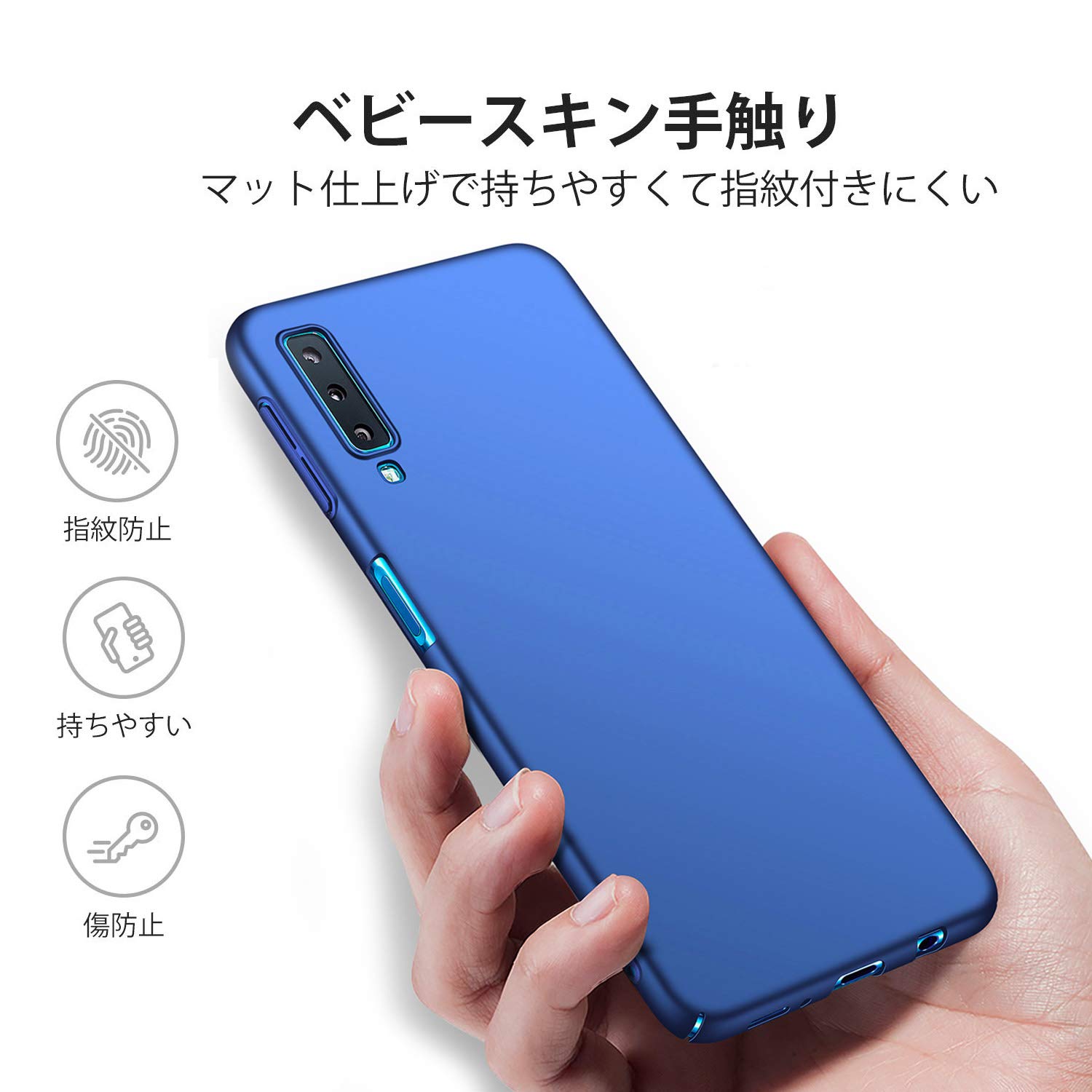 Amazon.co.jp: For Galaxy A7 ケース 【LASTE】軽量 スリム 耐久性 