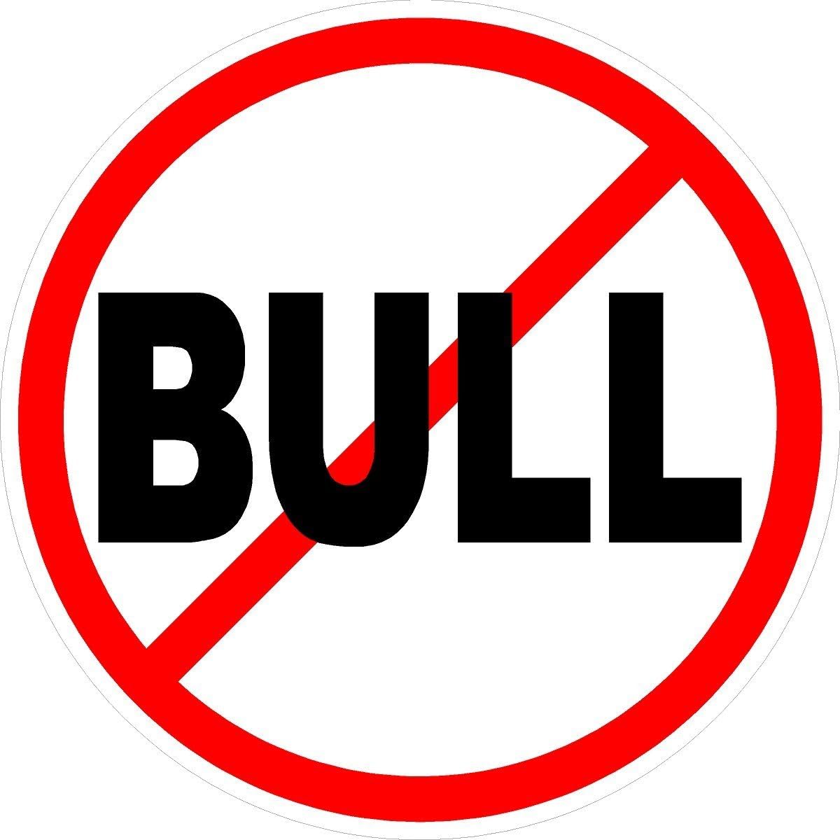 3 - No Bull Union Oilfield Construction Hard Hat/Helmet Sticker HH803