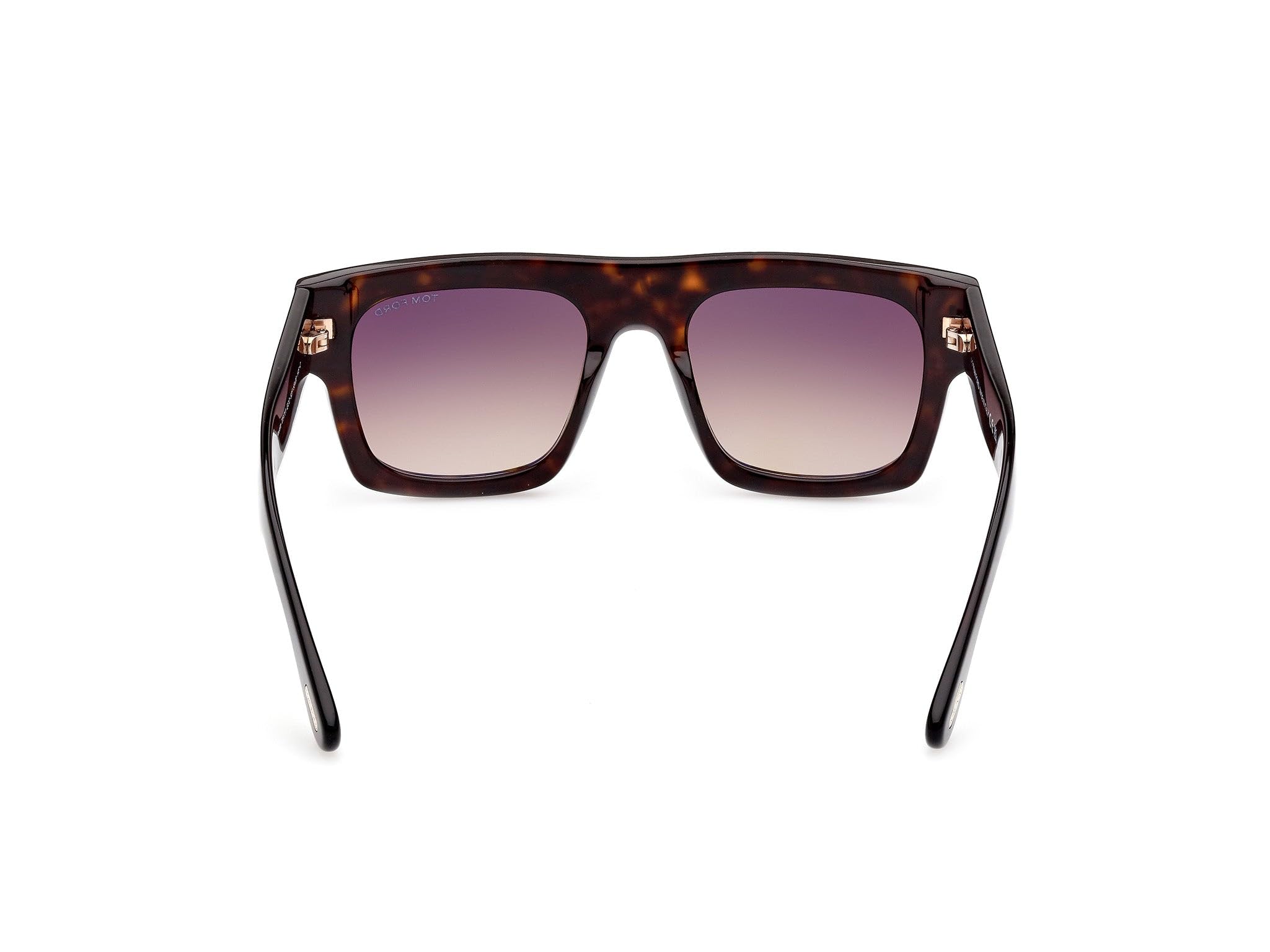 Tom Ford Occhiali da Sole FAUSTO FT 0711 DARK HAVANA/LIGHT BROWN SHADED 53/20/145 unisex
