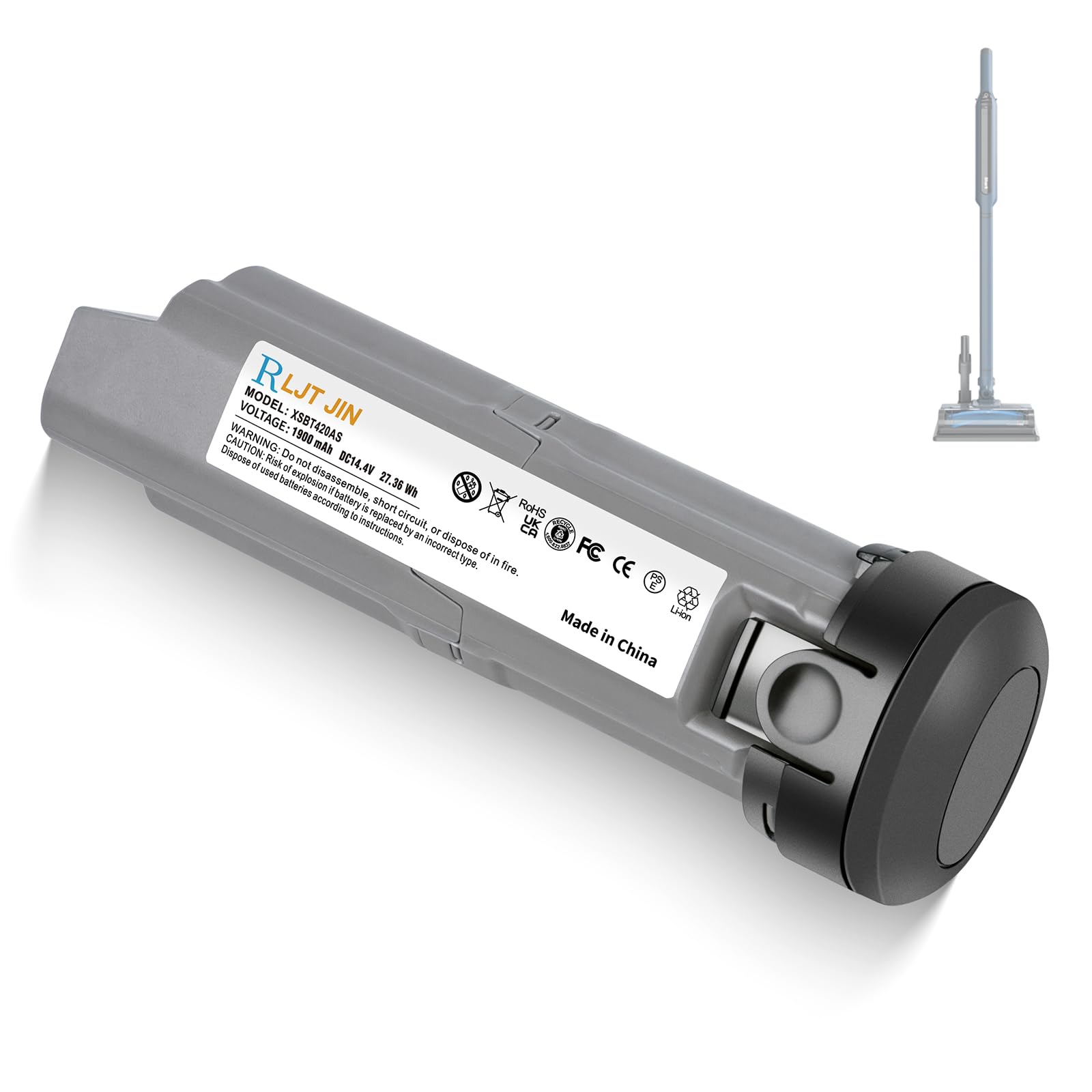 Amazon.com: RLJT JIN XSBT420 Replacement Li-ion Battery,Compatible