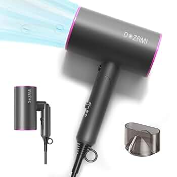 Amazon | 大風量ヘアドライヤー マイナスイオン 速乾 恒温 温度3