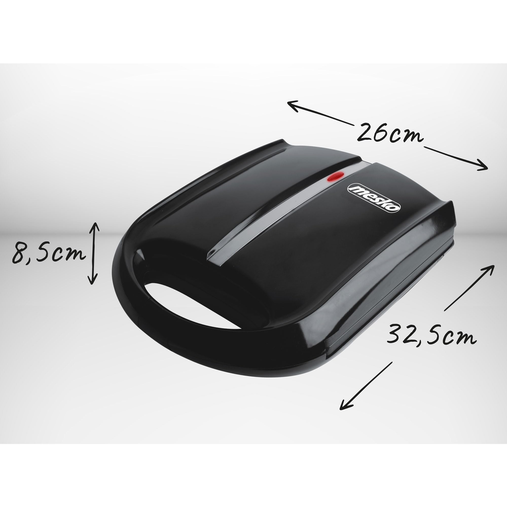 Mesko MS3041 Gaufrier 24 Moitiés Gateau Forme de Noix Oreshki, XL, 1600 W, Revêtement Anti-Adhésif, Zouza, Moule à Noix, Machine à Pâtisserie, Moule à Gaufres pour Oreschki, Noir
