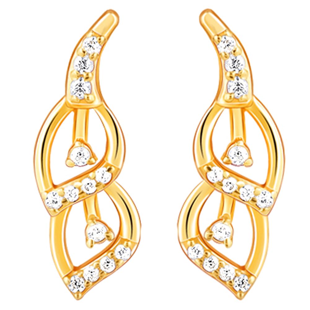 GIVA 925 Silver Golden Tiered Shine Earrings| drops to Gift Women & Girls | With Certificate of Authenticity and 925 Stamp | 6 Months Warranty* (B0CQM7KJTB) Amazon Price History, Amazon Price Tracker
