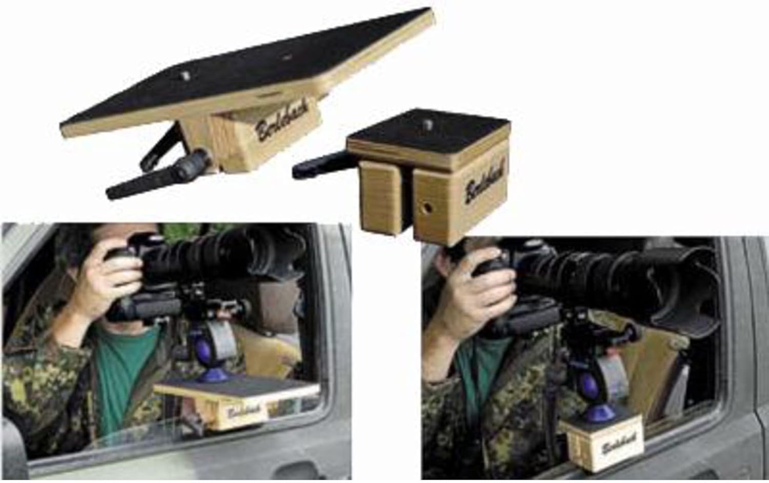 Berlebach Wood Car Window Mount Tripod Large Electronics