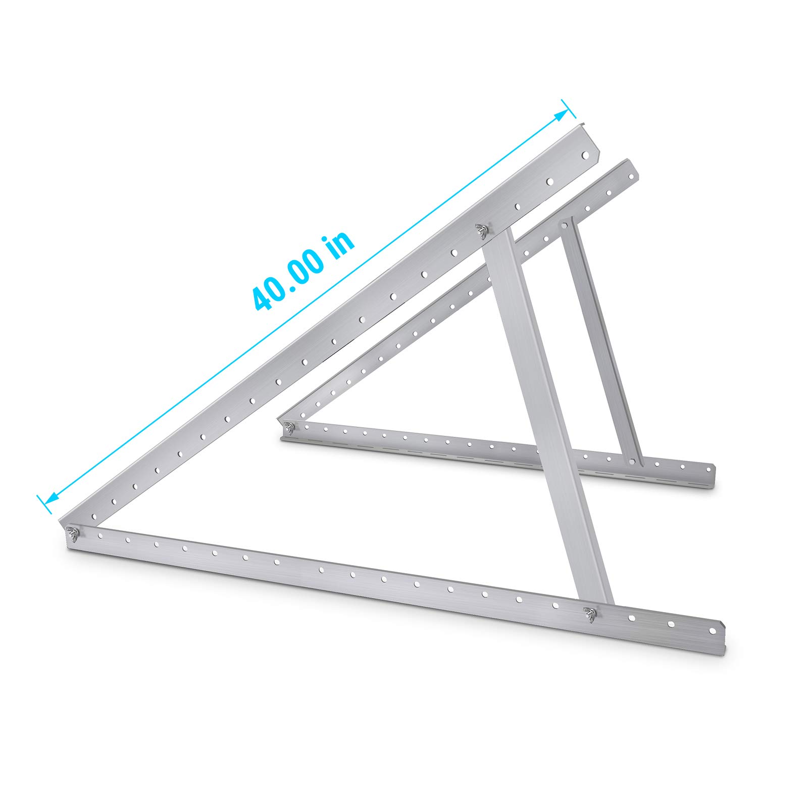 Snapklik.com : Newpowa Adjustable Solar Panel Tilt Mount Brackets Kit ...
