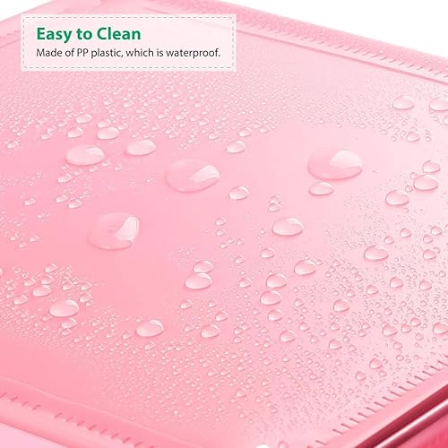 Miniatura 7 de TomCare Estante de almacenamiento de 12 cubos, cuadrado, organizador, estantería de plástico para libros, apto para dormitorio, oficina, sala de