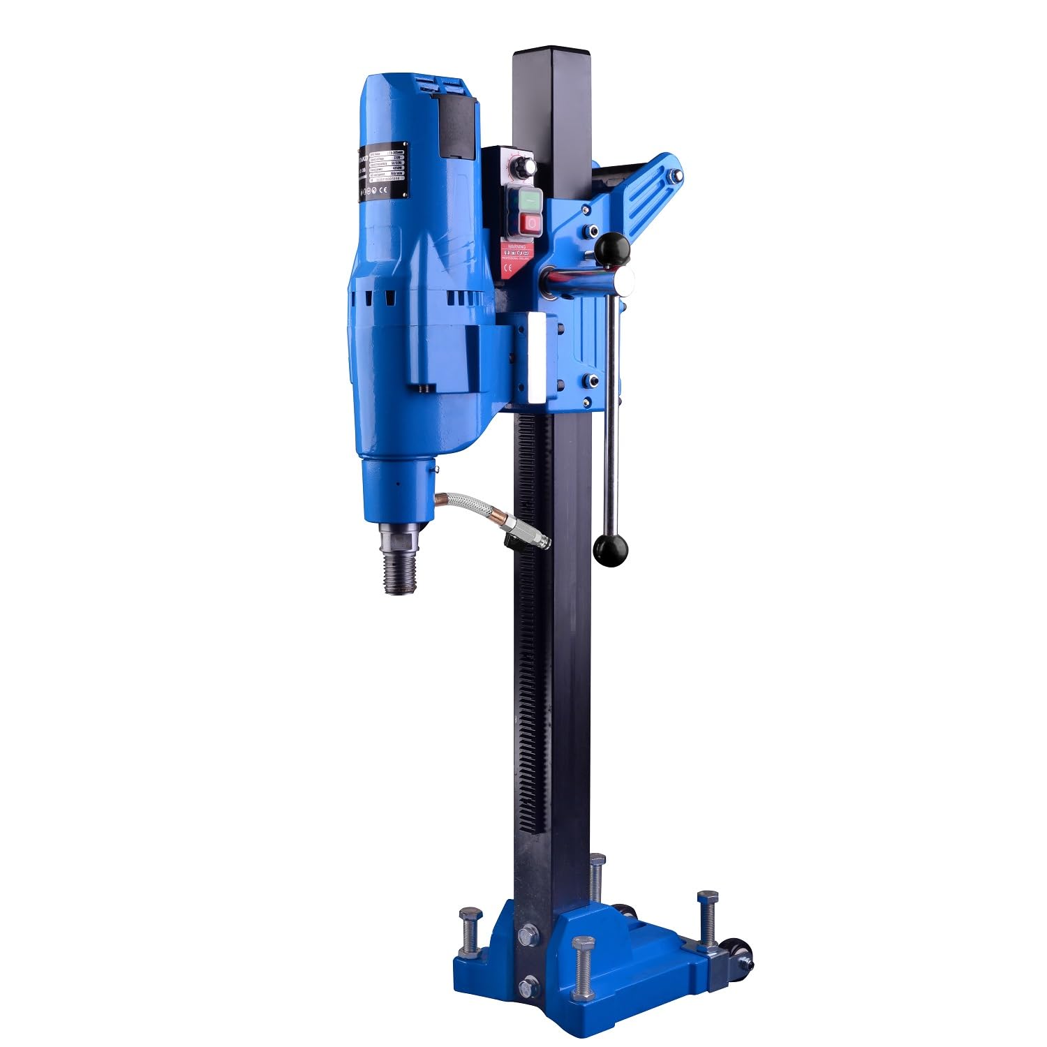 STAKO Max. Ø 305 mm trapano professionale a nucleo con potente motore 4350 – con supporto per trapano nucleare – Punte diamantate per calcestruzzo 0 – 760 giri/min – Unità di perforazione con