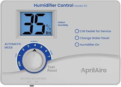 AprilAire 60 Automatic Digital Whole-House Humidifier Control Humidistat with Outdoor