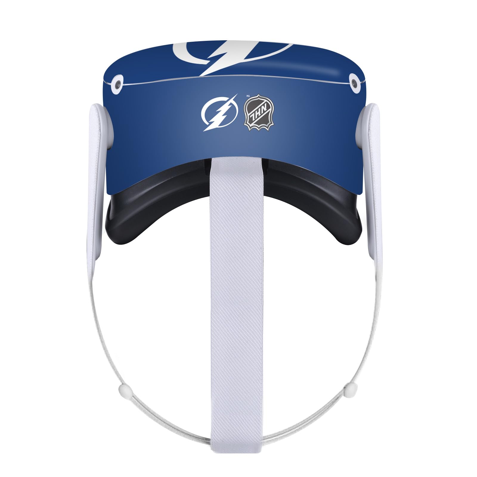 Head Case Designs Officially Licensed NHL Oversized Tampa Bay Lightning Vinyl Sticker Skin Decal Cover Compatible with Meta Quest 2
