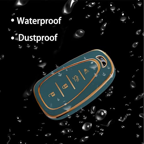 Miniatura 5 de Compatible con la cubierta de llave Chevrolet, TPU suave de protección de 360 grados, compatible con Chevy Equinox Traverse Malibu Camaro Cruze