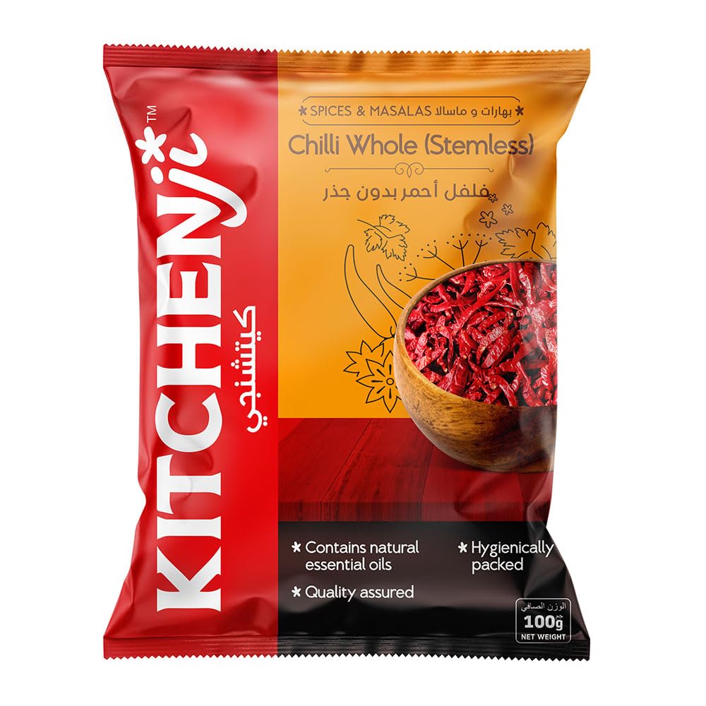 KITCHENJICHILLI LONG WITHOUT STEM 100GM