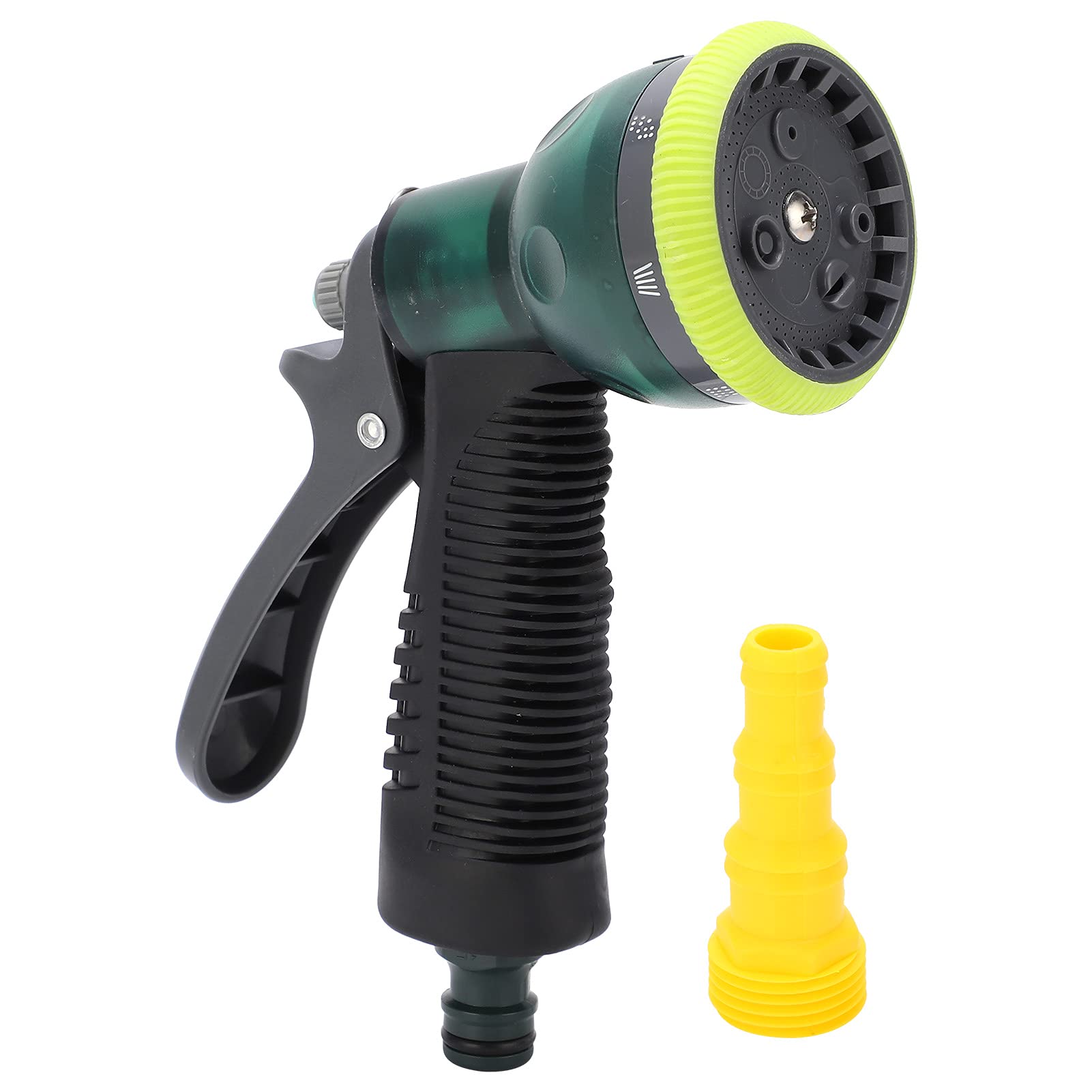 Pistola A Spruzzo Per Tubo Da Giardino In Metallo 100% – 4 Modalità, Ugello In Ottone, Antigoccia