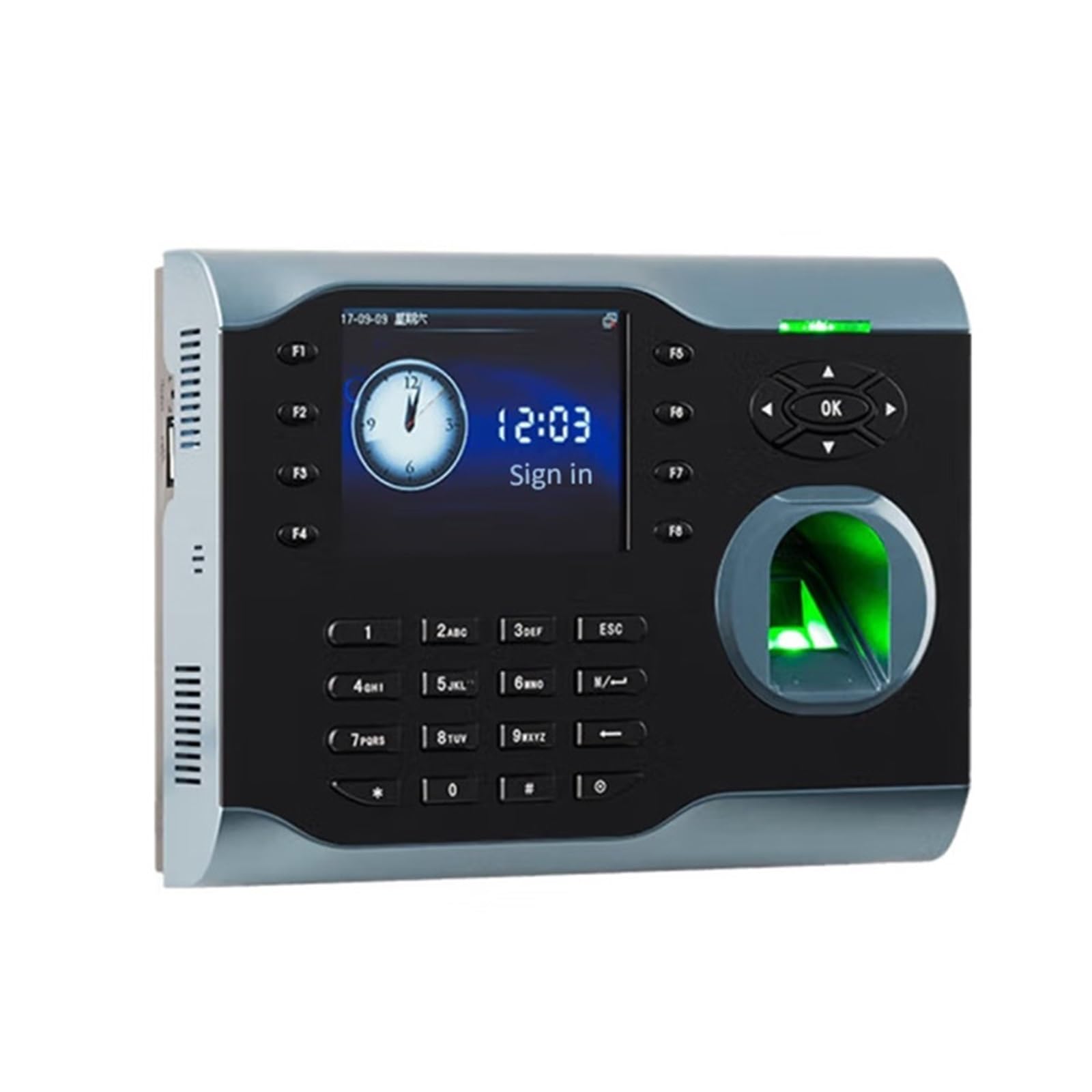 CVFRDD USB/IP Iclock360 RFID Card Biometric Fingerprint Recognition Time Attendance Machine Time Clcok Time Recorder(Iclock360)