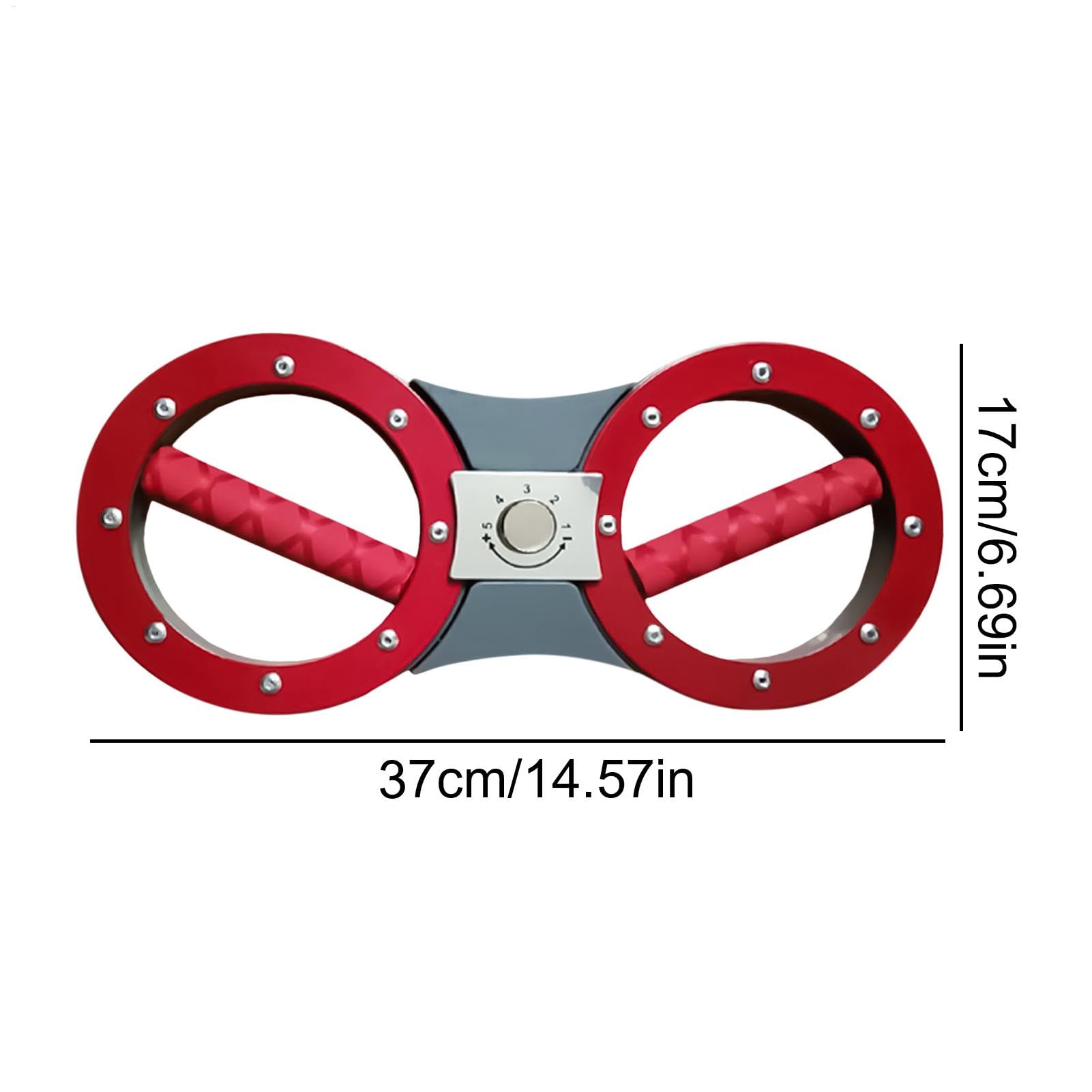 Burn Machine Grip Strength Trainer 3,6-8,2 kg Macchina rotatore regolabile Avambraccio Allenatore Forza Braccio e Spalla Forza Macchina per Formazione Avambraccio Esercizio Forbraccio Rafforzatore
