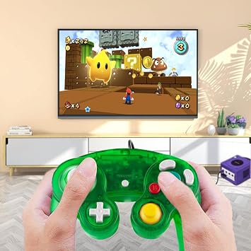 SONVIEE Controller for Gamecube, Wired NGC Controller for Game Cube Classic Game Cube NGC Super Smash Bros GC Gamepad