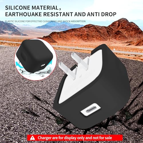 Funda de silicona Seanai premium para adaptador de corriente de 40W resistente 5