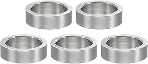 2 Rulli Trasportatori In Acciaio Inox - Diametro 25mm, Lunghezza 200mm, Per Nastri Trasportatori Industriali - Foto 5