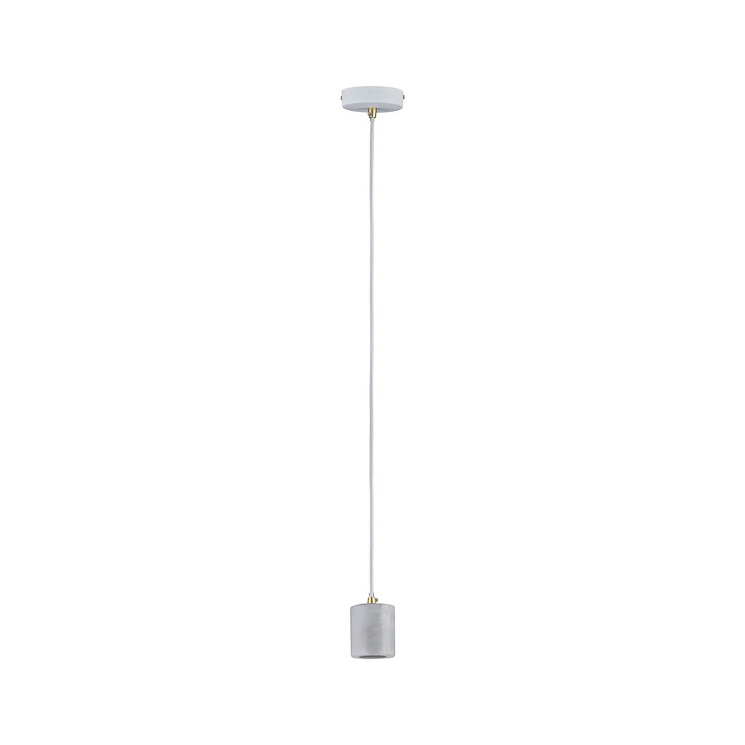 Paulmann 79750 Pendant luminaire Neordic Nordin max. 20 watt Pendant lamp White, Marble