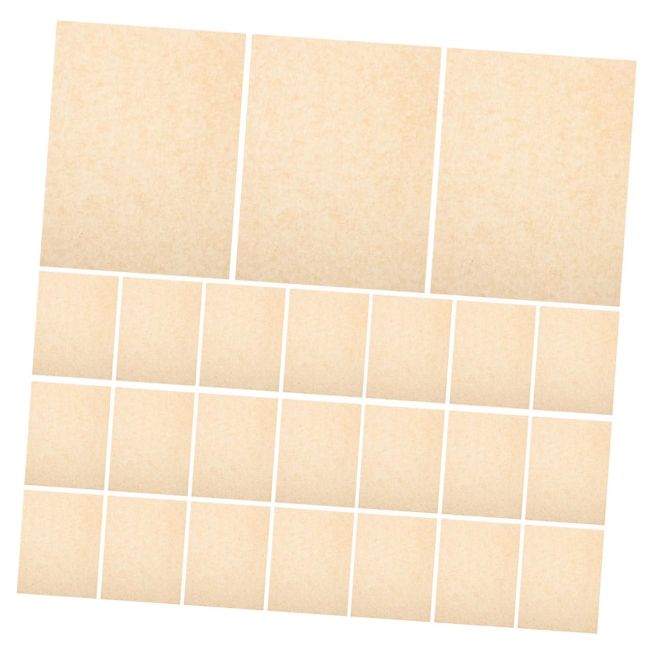 Papier Sulfurisé Cuisine 500 Pcs Kaki pour Cuisson et Service
