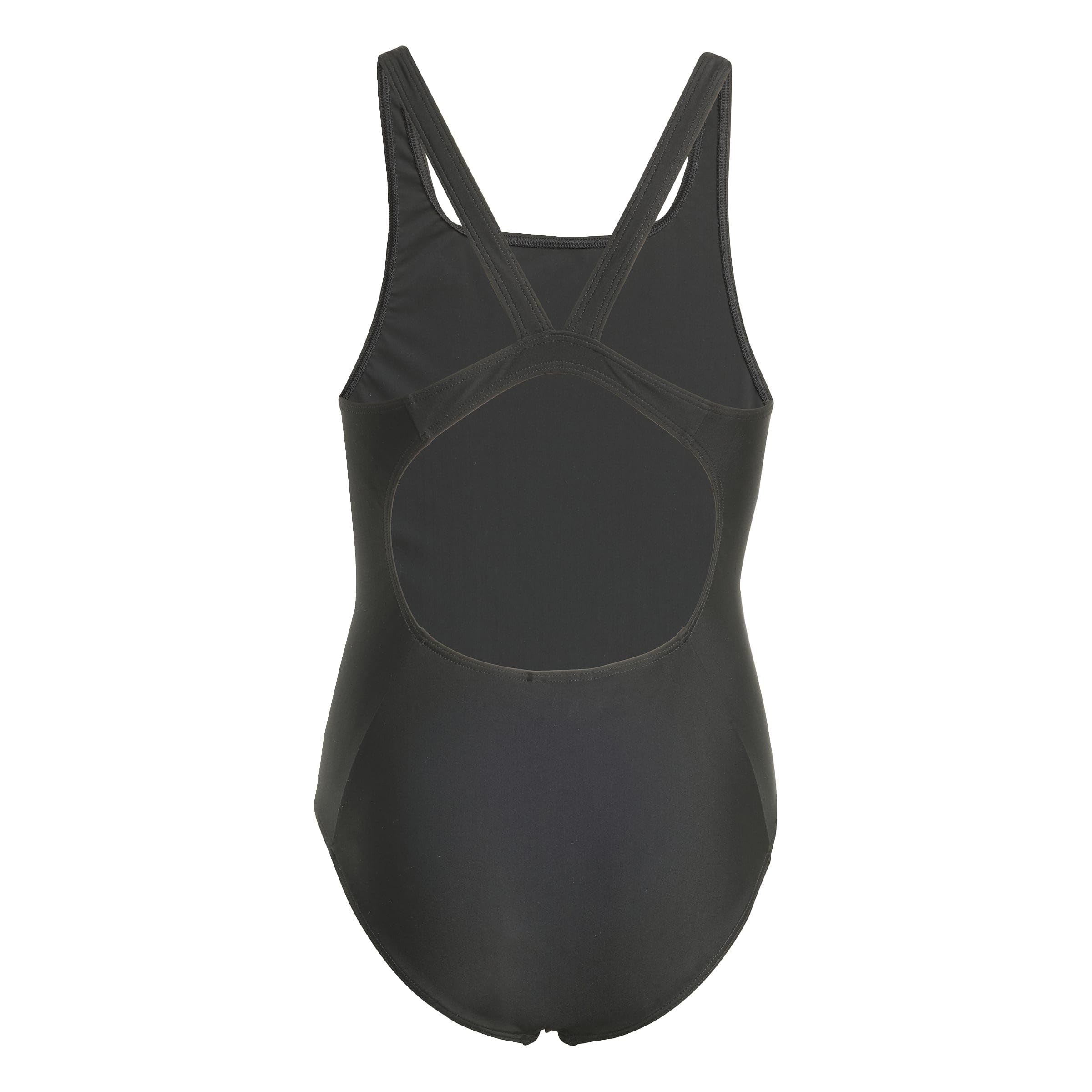 adidas Dziewczynki V-Back Swimsuit Kids Swimwear, Black, 11-12 Years