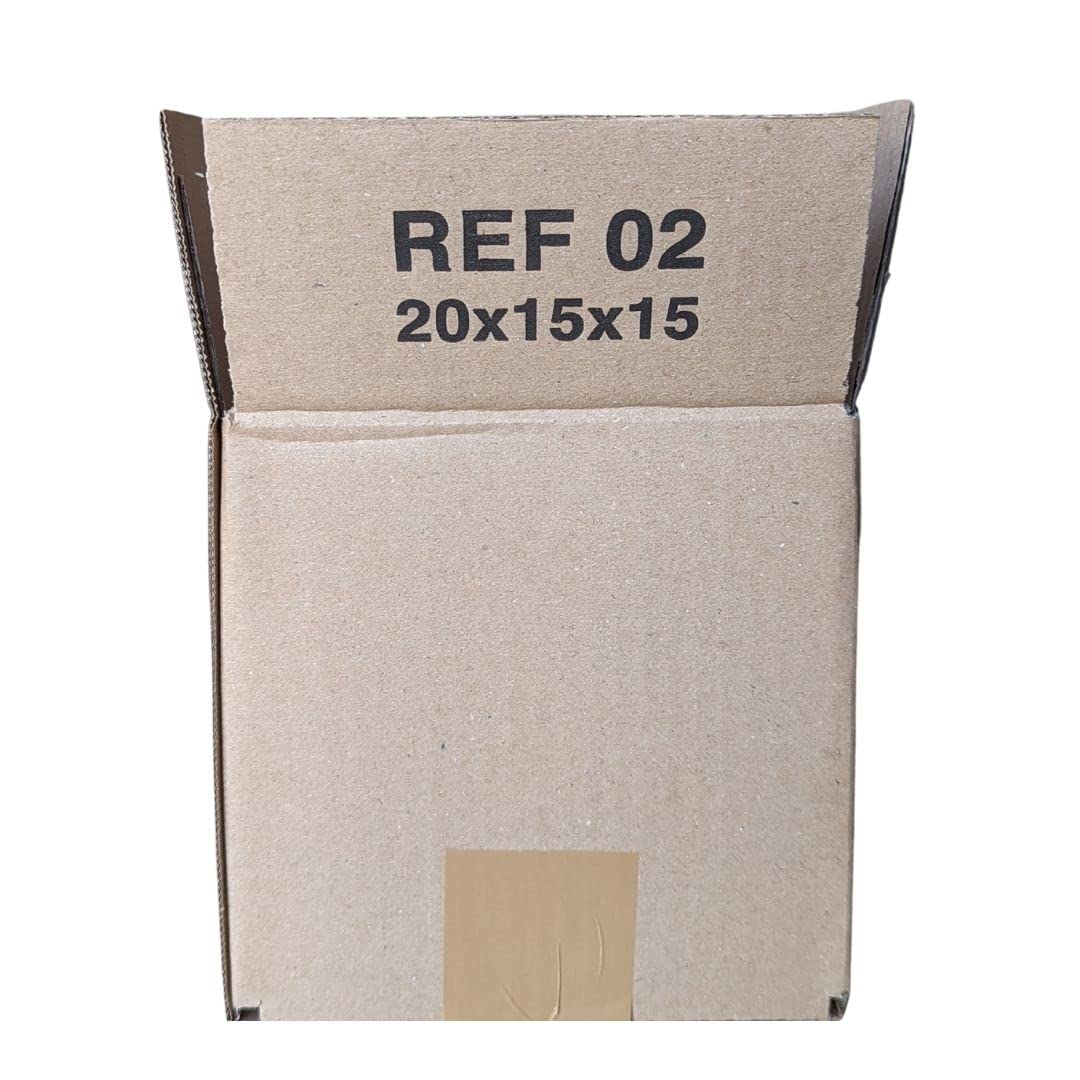 Carton d'expedition Simple Cannelure 20 x 15 x 15 cm Pour vos Petits Envois (50)