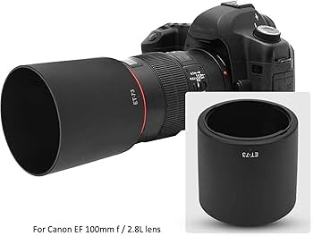 Amazon | Canon 用カメラレンズフード、ET-73 プラスチックブラック