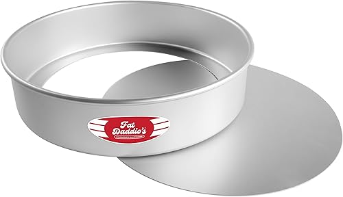 Miniatura 64 de Molde para tarta redondo de aluminio anodizado Fat Daddio con base extraíble