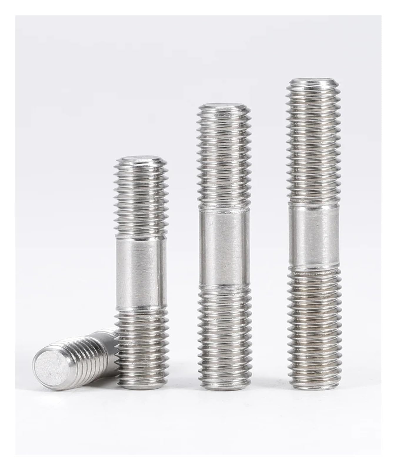 Varilla roscada Completamente M6 M8 M10 M12 316 A4 Varilla roscada de Doble Extremo de Acero Inoxidable, Pernos sin Cabeza, Tornillo, Varilla roscada de Doble Cabeza, 5 uds.(M8x60)
