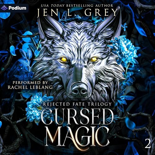 Cursed Magic Audiolibro Por Jen L. Grey arte de portada