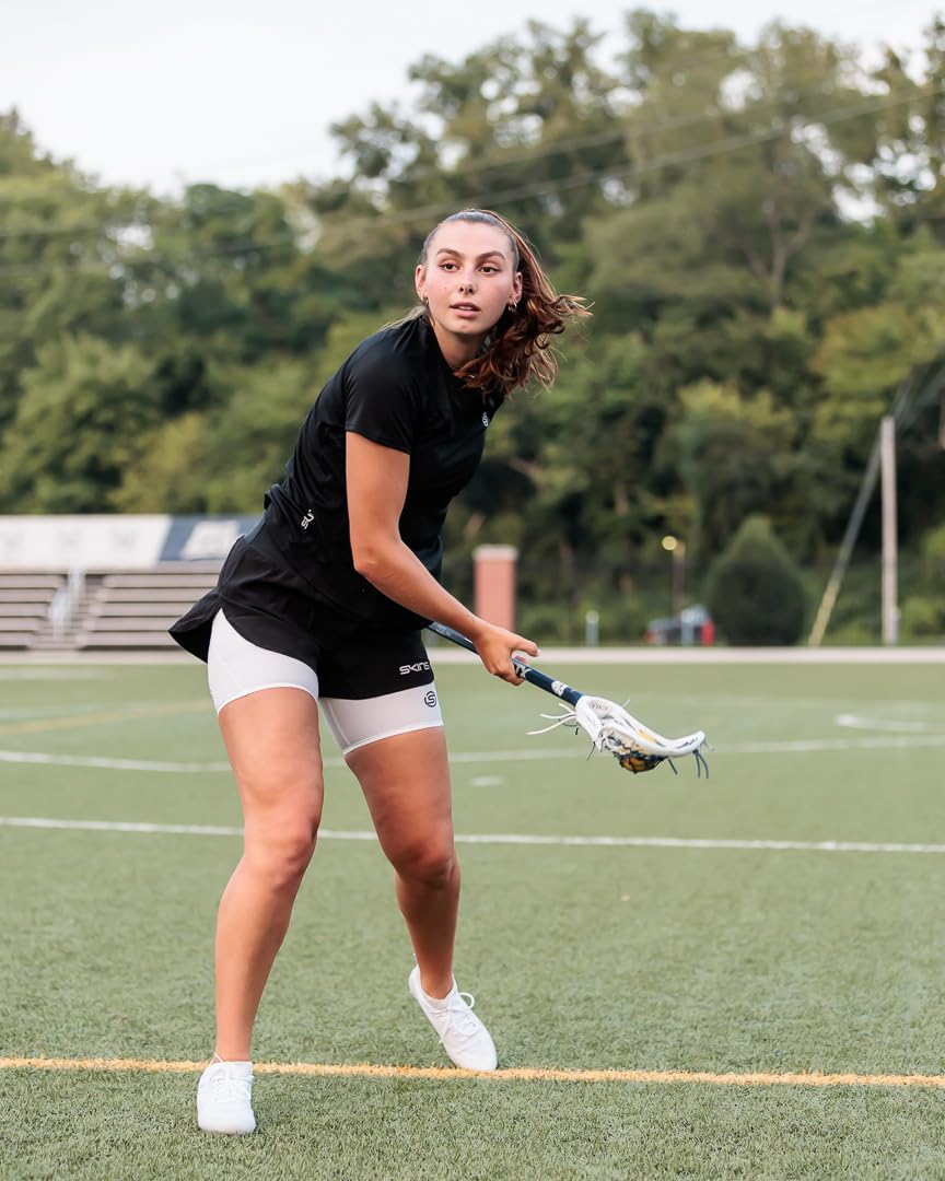 Skins Demi-Collant de Compression pour Femme Série 1 - Améliore la Circulation Sanguine - Réduit Les douleurs pour Rugby, Course, Entraînements