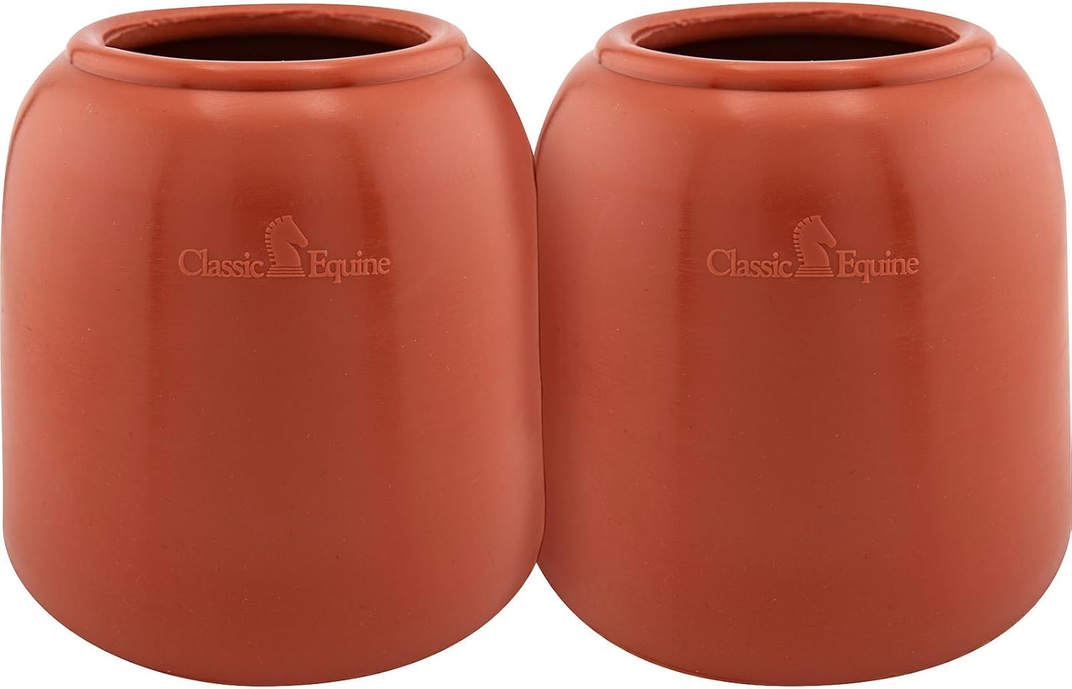 Classic Equine ShoeGuard 360 Protective Rubber Bell Boot, Red, Large