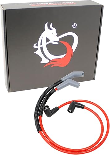 DRAGON FIRE PERFORMANCE Street Series - Cables de bujía de bajo ohmio, repuesto compatible con Can-Am Outlander Traxter Renegade 2007-2020,