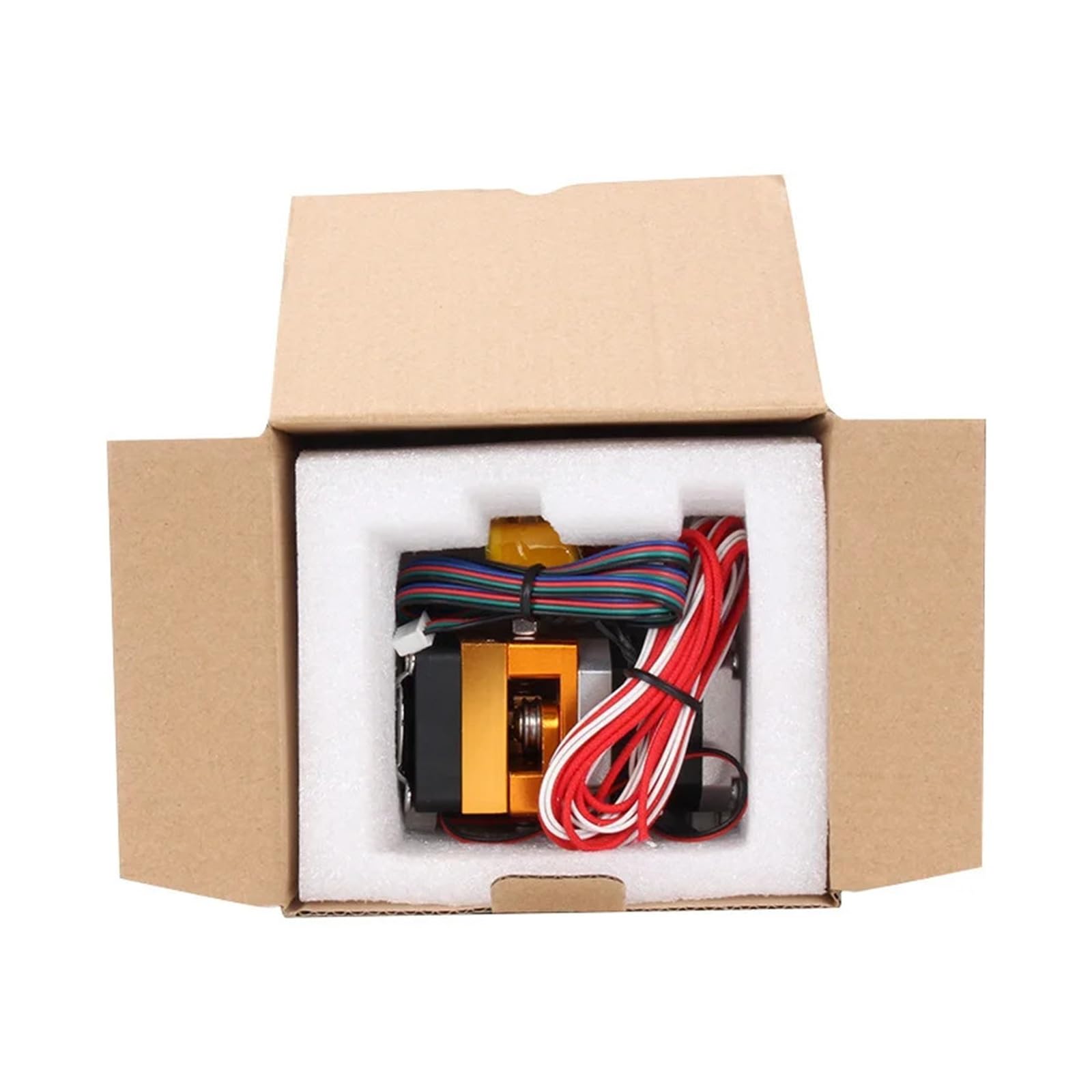 Kit estrusore MK8 for stampante 3D i3, compatibile con Prusa | Ugello interamente in metallo, ottone, for i3, durevole e preciso