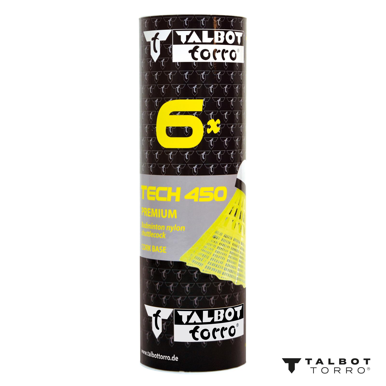 Palline Da Badminton Talbot-Torro - 3 O 6 Pezzi In Nylon Per Interni Ed Esterni - Foto 3