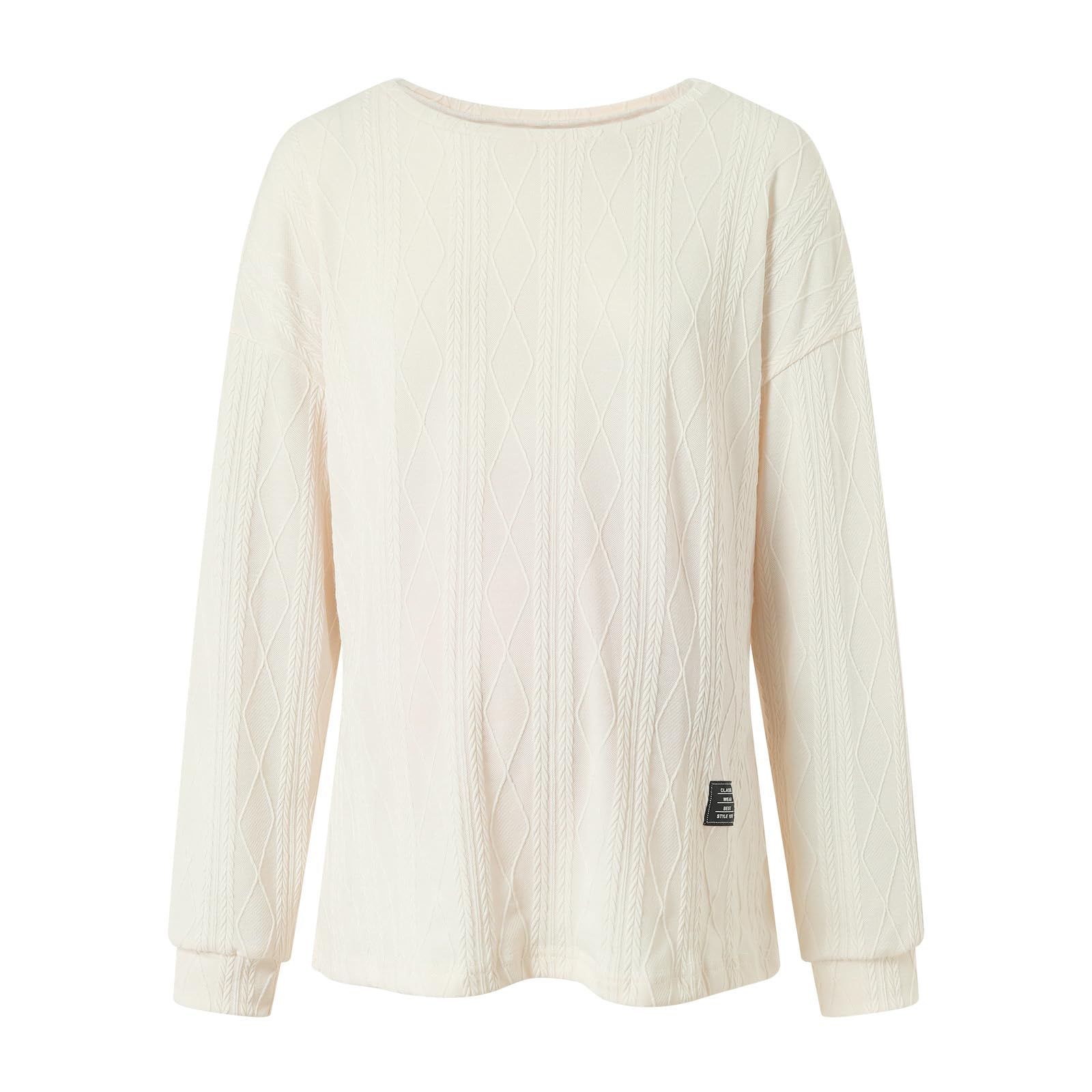 Damen Umstandspullover Gestrickt Langarm Warm Schwanger Tuniken Oberteile Lässig Einfarbig Schwangerschaft Pullover Umstandsmode Tuniken Langarmshirt Bequem Umstandstop Sweatshirt für Mama Winter