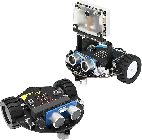 Yahboom Microbit Learner Programación Visual Robot Kit Inteligente y Proyectos STEM Tinybit para niños Aprende a Codificar Inteligente y Educativo
