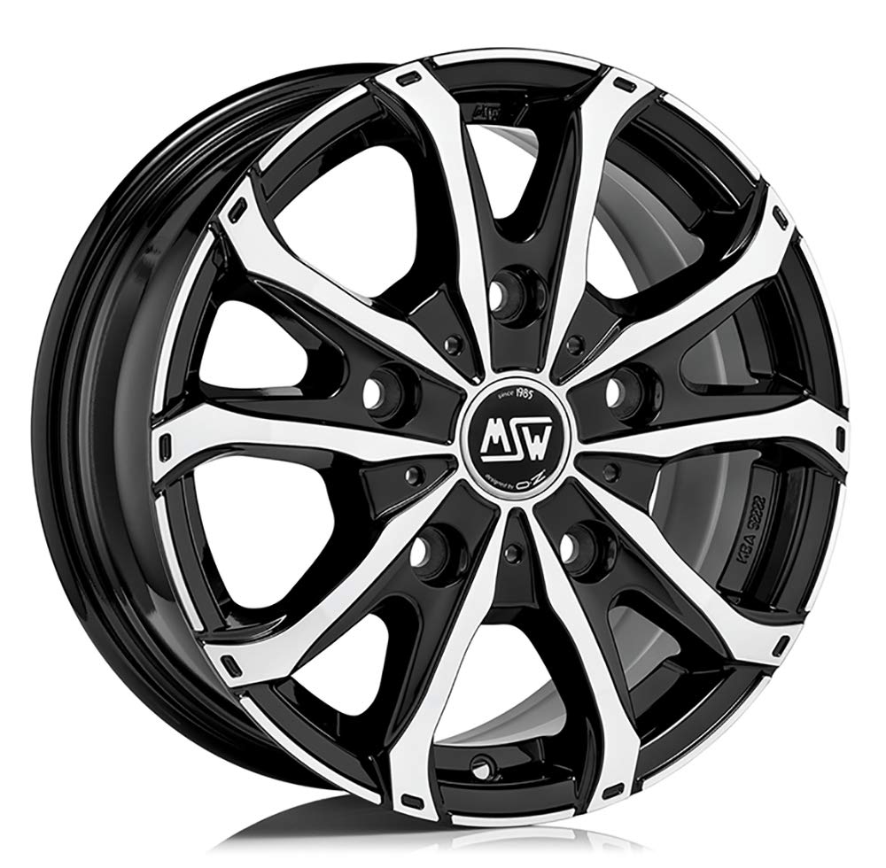 JANTES ROUES MSW MSW 48 VAN 6.5x16 5x130 ET 55 GLOSS BLACK FULL POLISHED