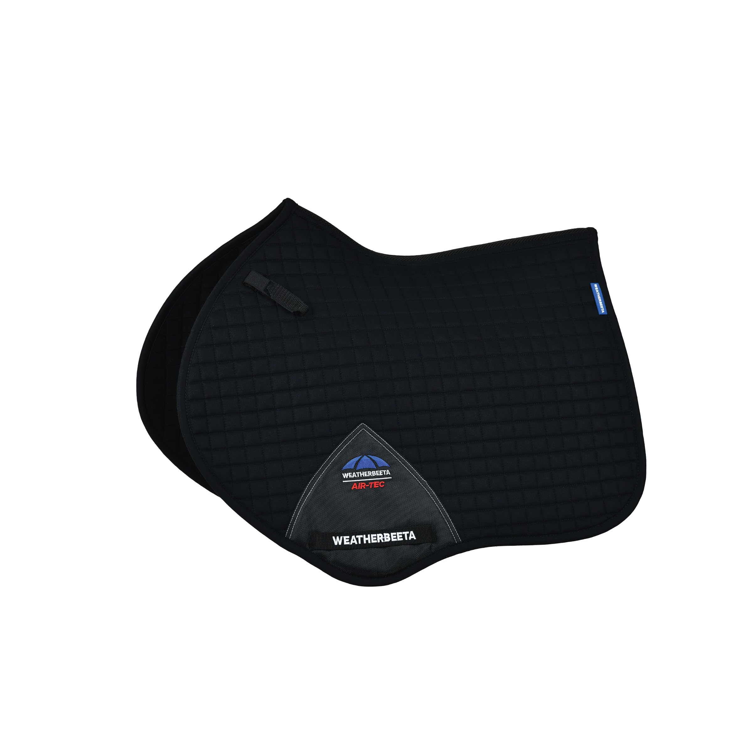WeatherBeeta Prime Air-Tec Jump Shaped Saddle Pad, Black, Small