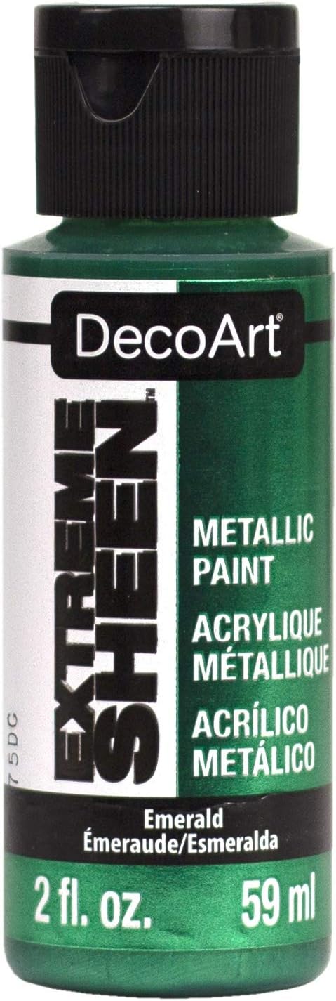 DecoArt DPM22-30 EXTREME SHEEN EMERALD, 2 Fl Oz (Pack of 1)
