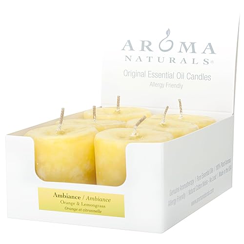 Aroma Naturals Ambiance 6 Count Votive Candles