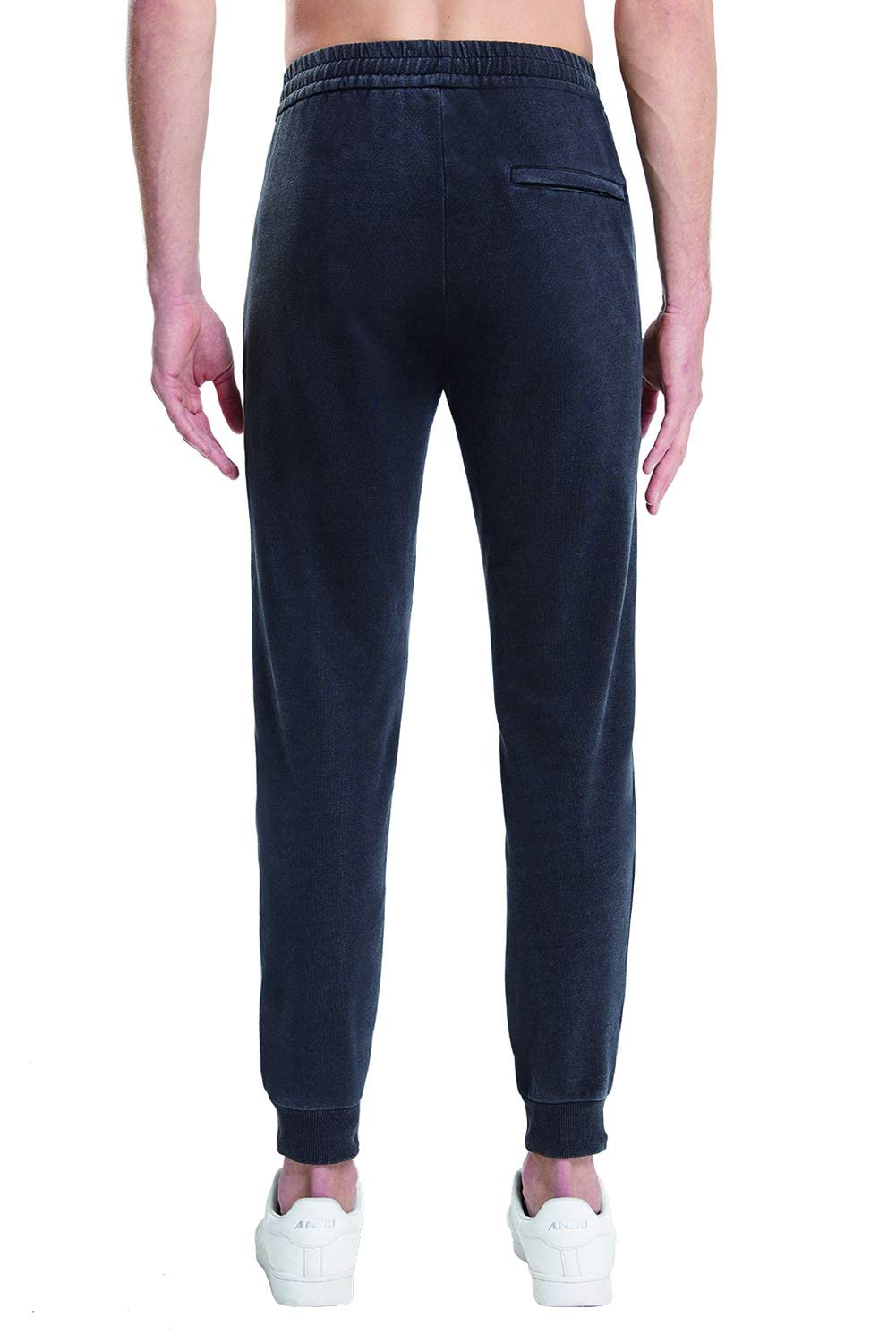 Extreme Pop Hombre Joggers Bottoms Denim Sweatpants Dobladillo con puños Marca del Reino Unido XS-XXL