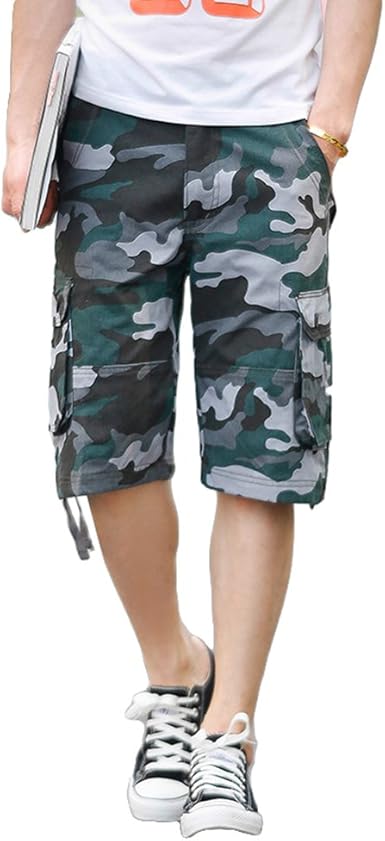 mens camo chino shorts