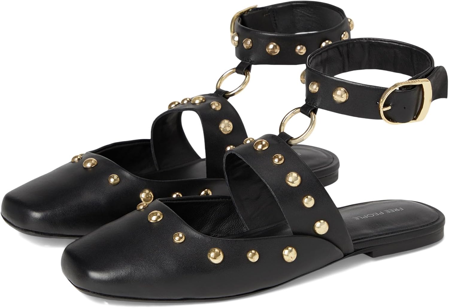 Free People Womens Camille Mystic O-Ring Flats