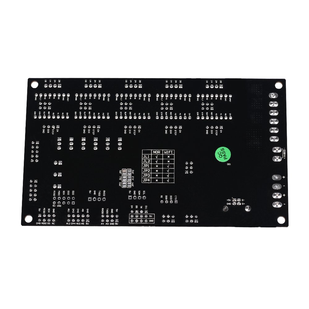 KINGPRINT Impresora 3D MKS Gen V1.4 placa controladora Mega 2560 R3 placa base RepRap Ramps1.4 compatible con USB